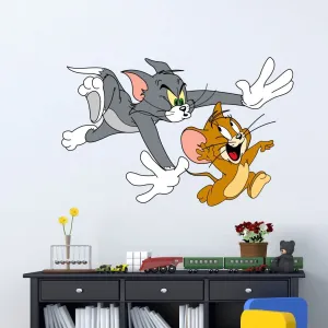 Divine Printry Catroon Design Wall Sticker Size - (56 * 36) cm - (DP0000671L)