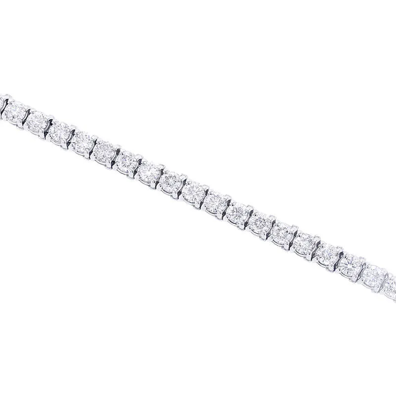 Divinely Classic Diamond Tennis Bracelet 10ct