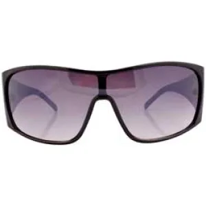 DIZZY Black/Purple Oversized Sunglasses