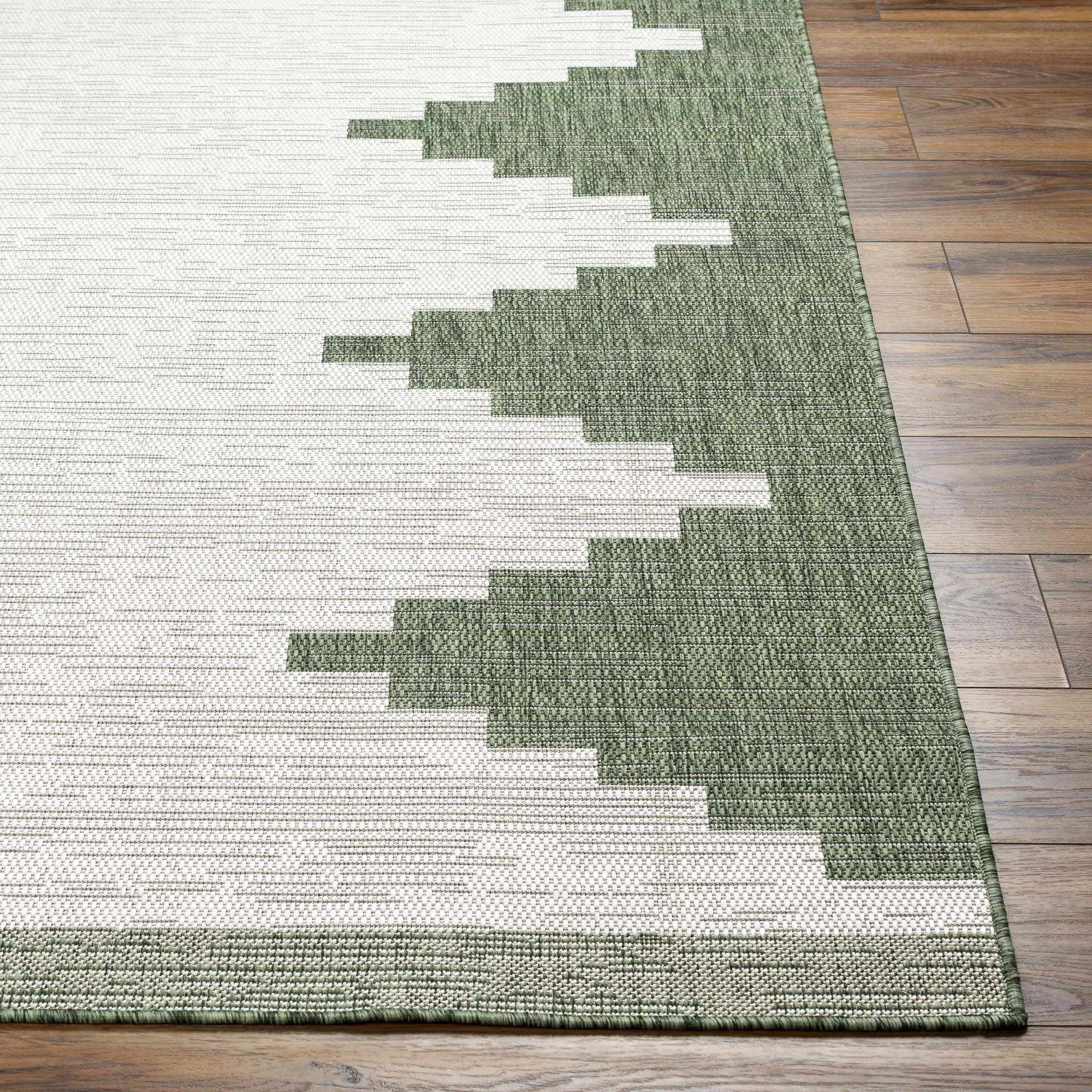 Djugun Green Indoor & Outdoor Rug