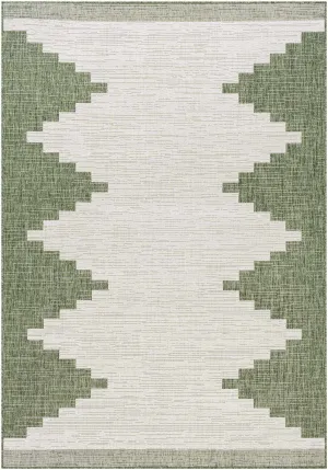 Djugun Green Indoor & Outdoor Rug