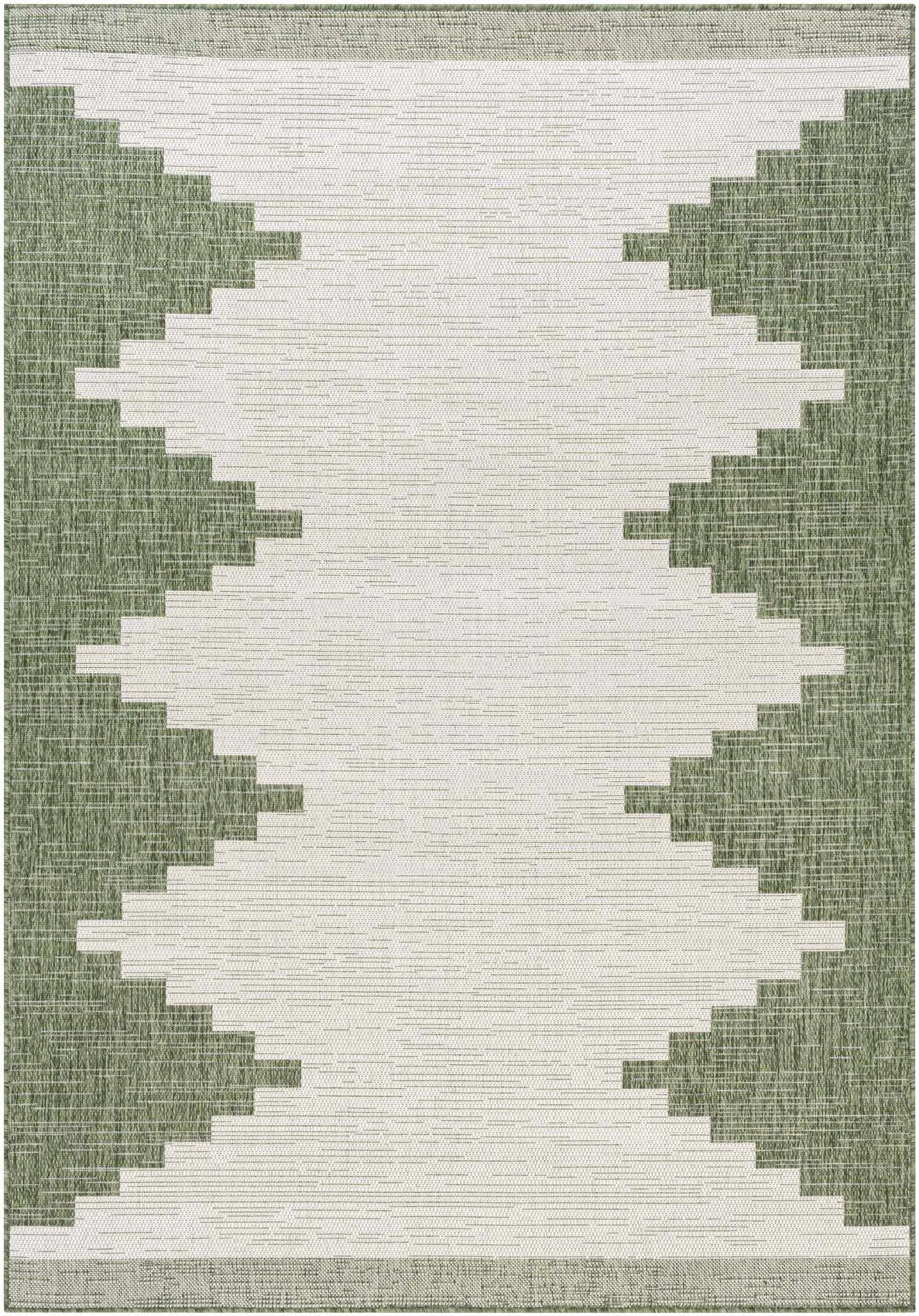 Djugun Green Indoor & Outdoor Rug