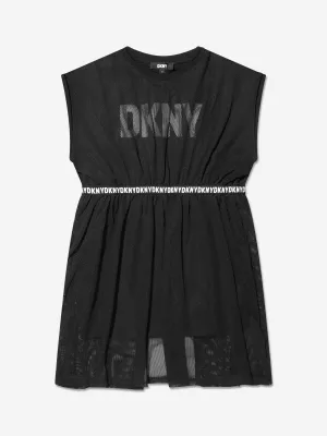 DKNY Girls 2-In-1 Milano Dress in Black