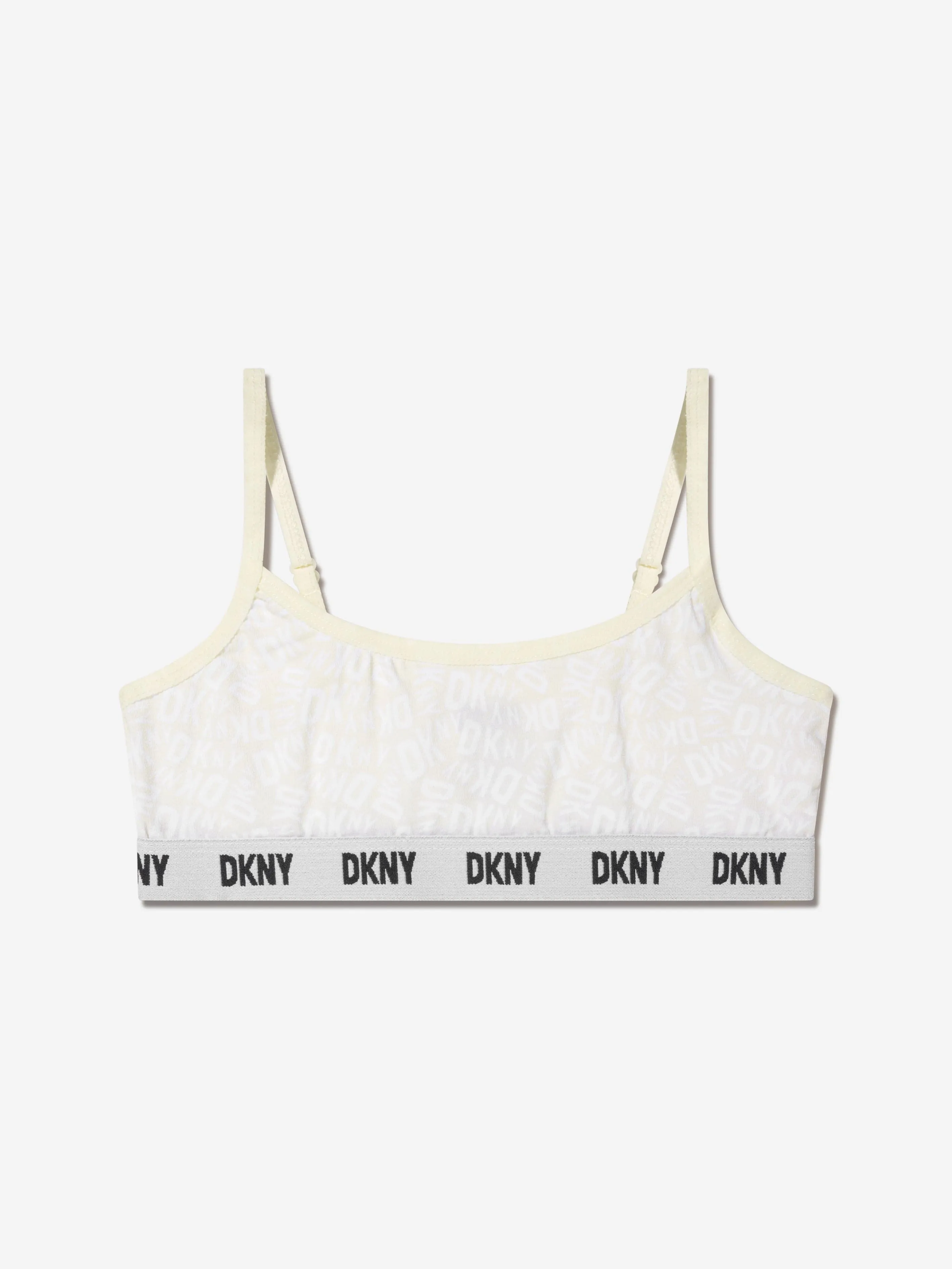 DKNY Girls Training Bra And Knickers Set in Ivory