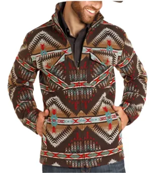 DM92C04061 - POWDER RIVER MEN'S AZTEC JACQUARD JACKET