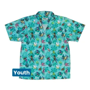 Dnd Cartoon Quest Youth Hawaiian Shirt