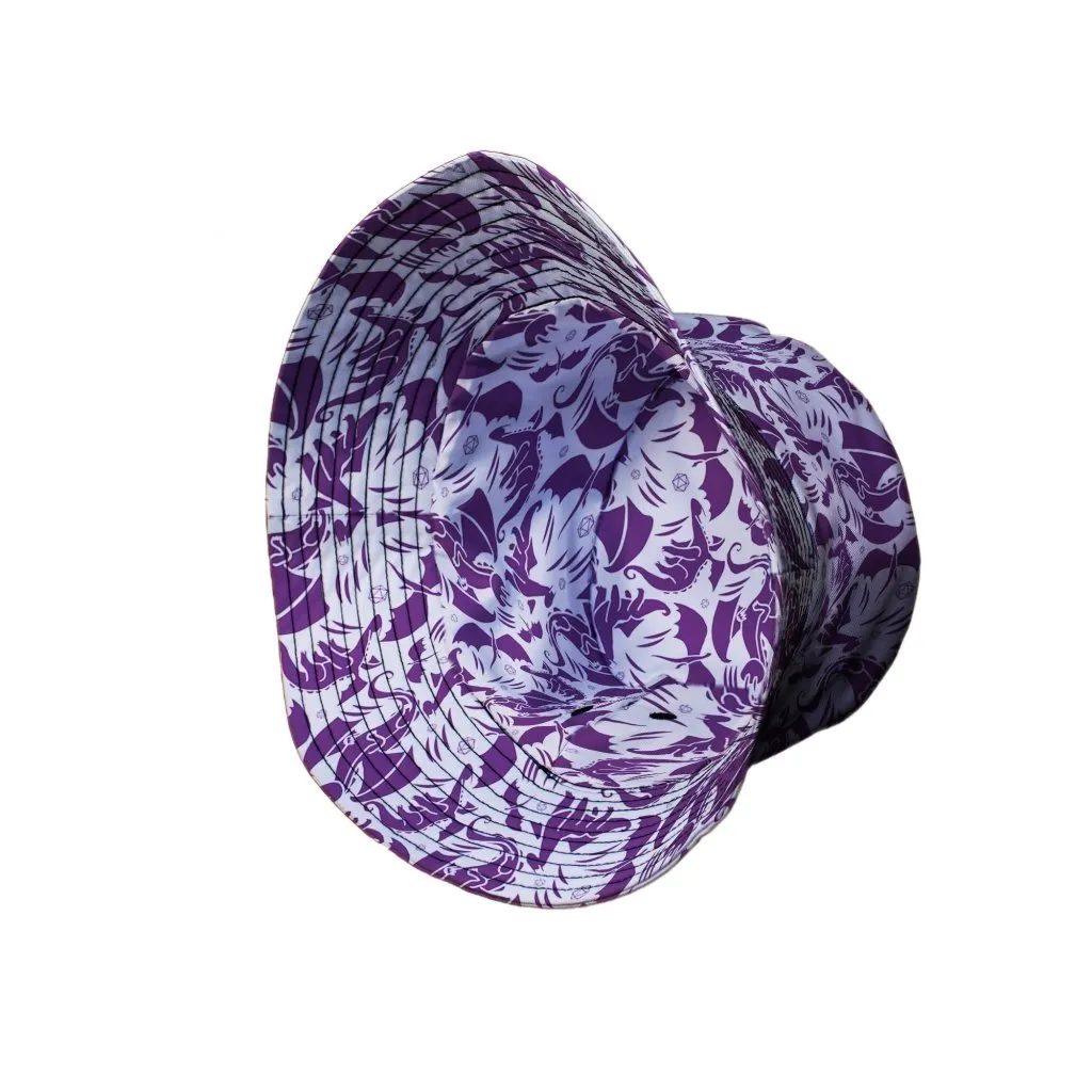 Dnd Purple Dragons Bucket Hat