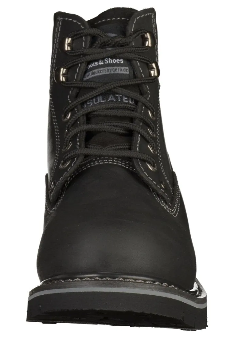 Dockers by Gerli lace-up boots, black