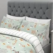 Dog Days Printed Duvet Cover Bedset