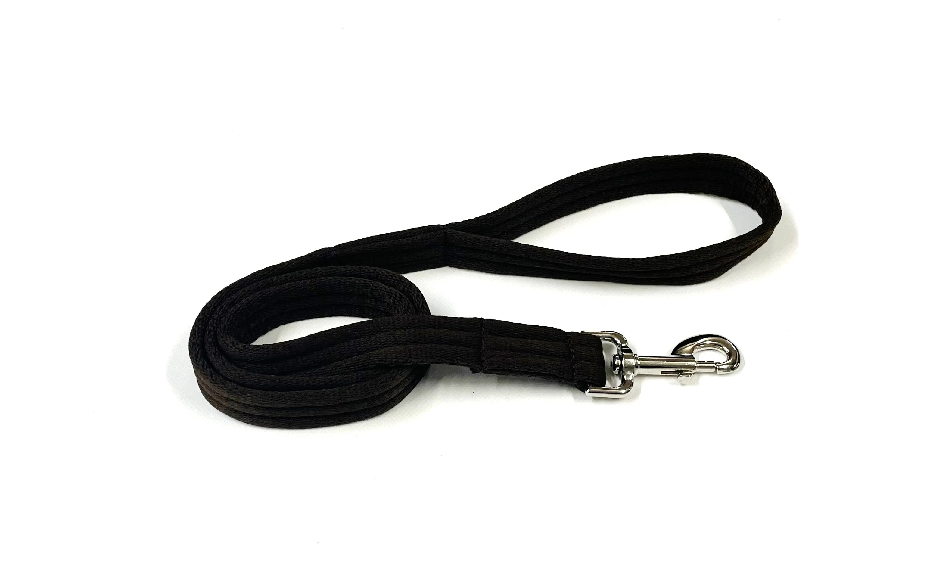 Dog Lead Walking Leash Short Training Lead 45" And 76" Long 20mm 25mm Soft Air Webbing In Various Colours