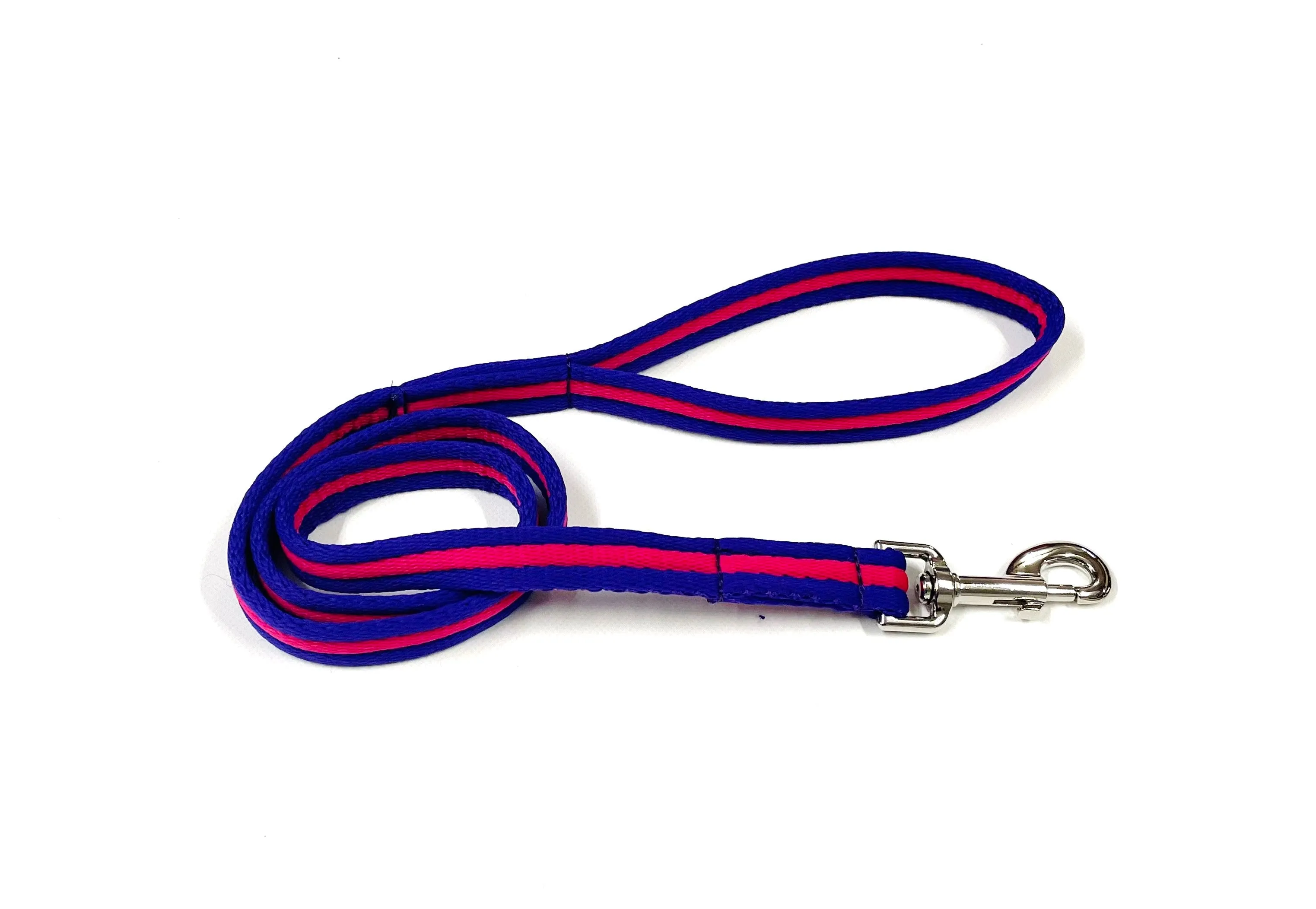 Dog Lead Walking Leash Short Training Lead 45" And 76" Long 20mm 25mm Soft Air Webbing In Various Colours