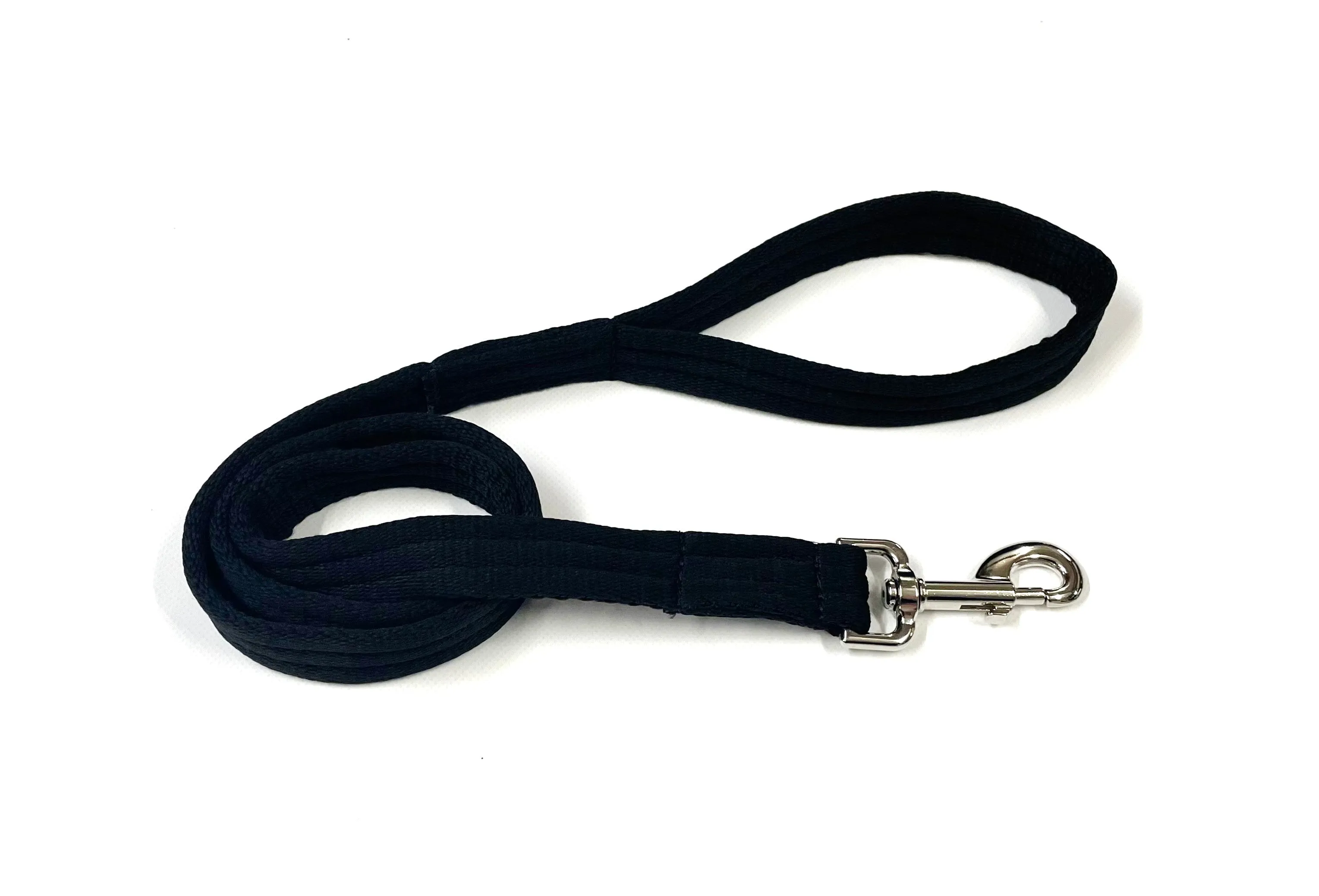 Dog Lead Walking Leash Short Training Lead 45" And 76" Long 20mm 25mm Soft Air Webbing In Various Colours