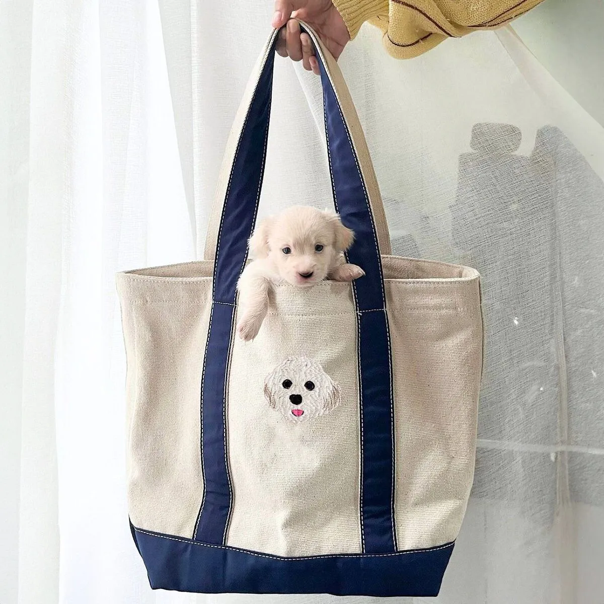 Dog Lover Twin Pack: Embroidered Hat & Tote Bag