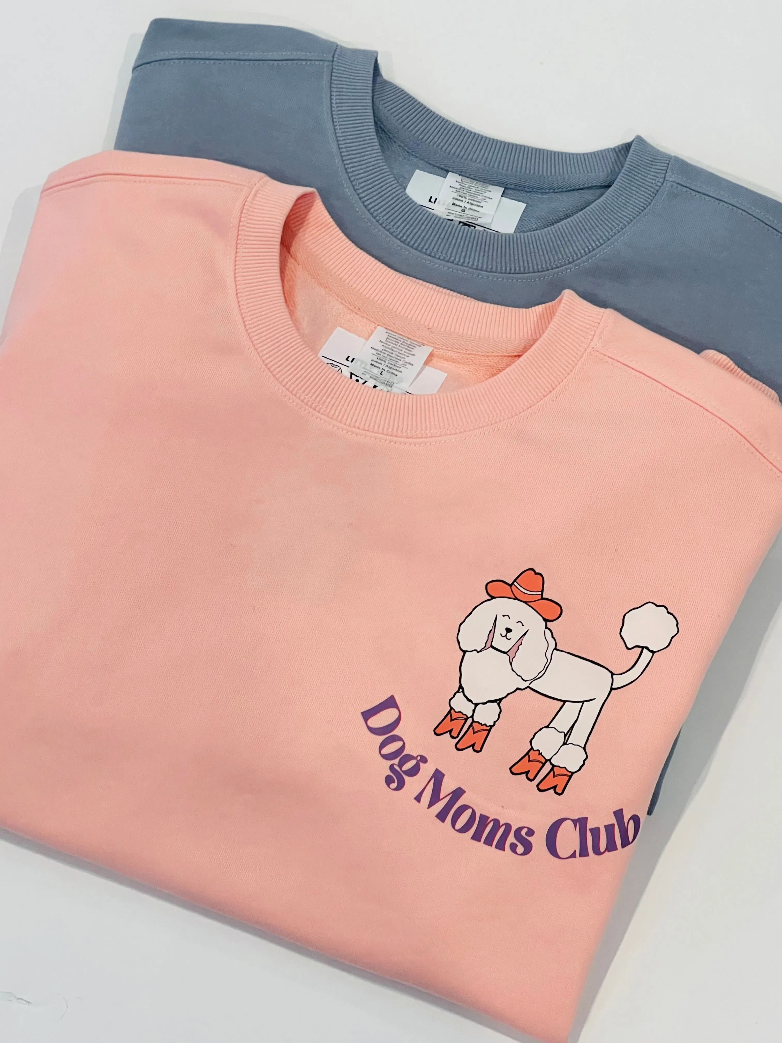 Dog Moms Club Crewneck Sweater by Little Hero Kids