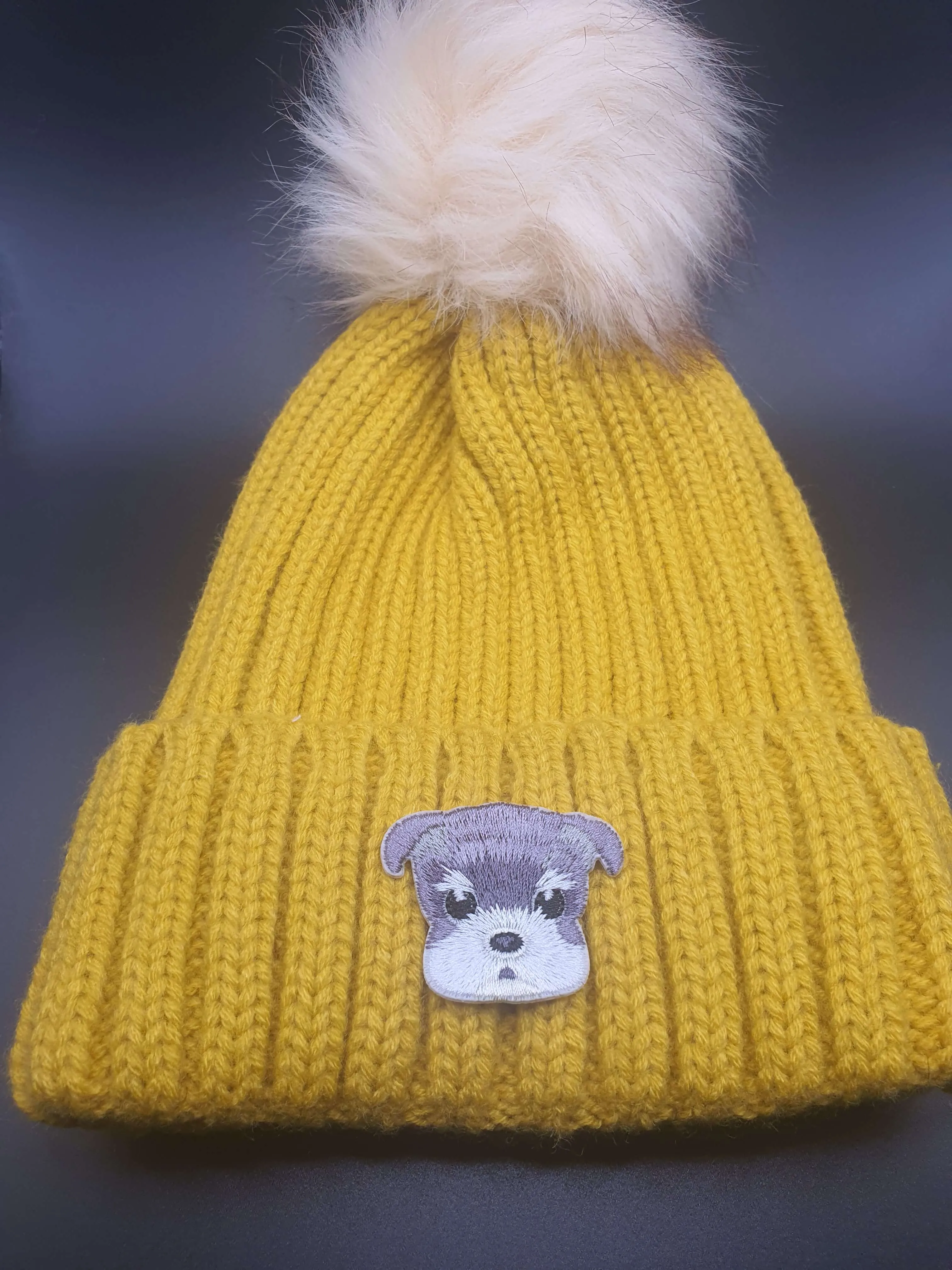 Dog Themed Knitted Beanies