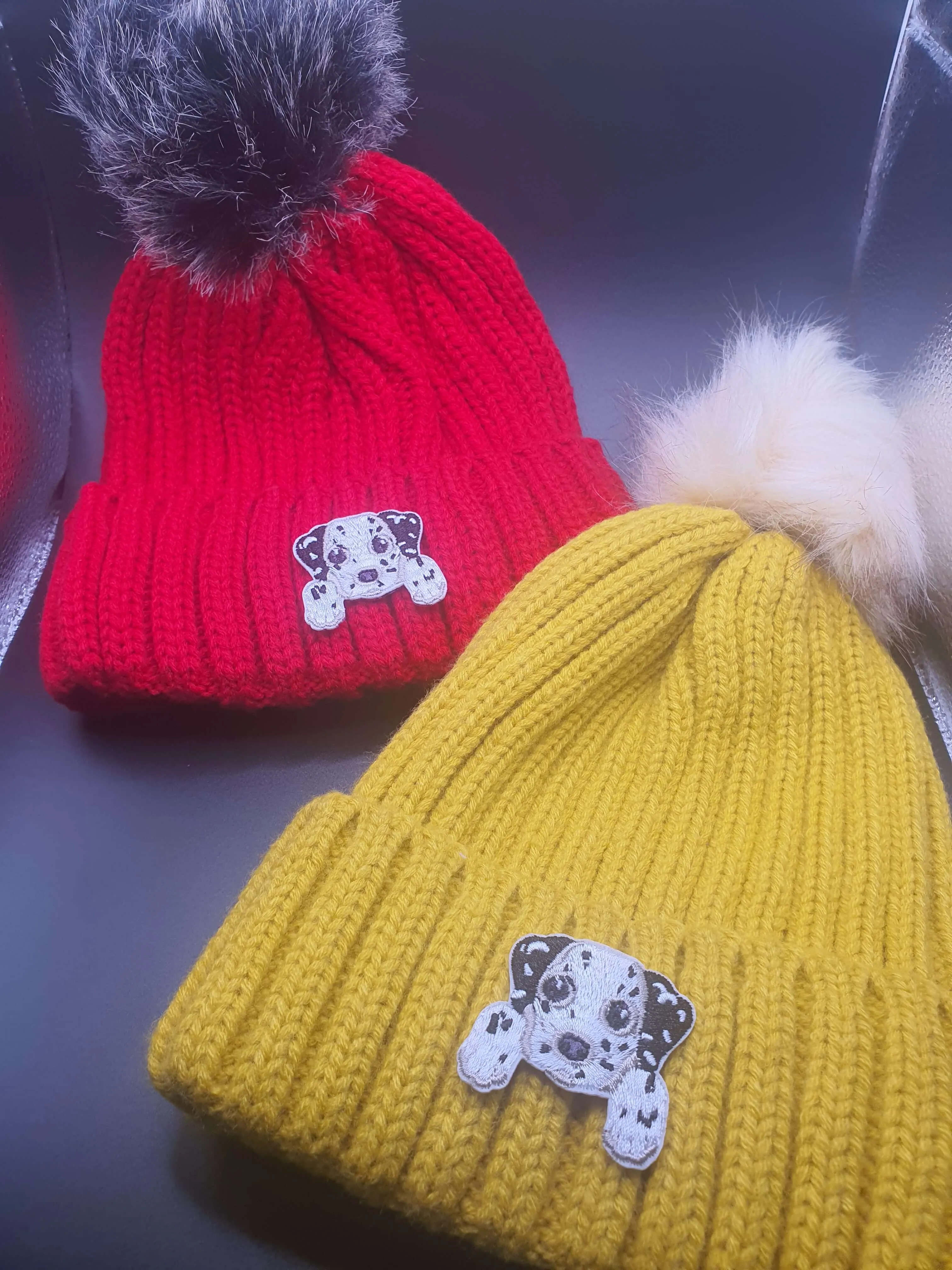 Dog Themed Knitted Beanies