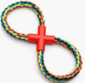 DOG TOYS PULL ROPE 32x13cm