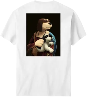 Dog Vinci Lady T-Shirt