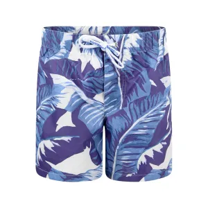 Dolce & Gabbana Boys Banana Leaf Swim Shorts