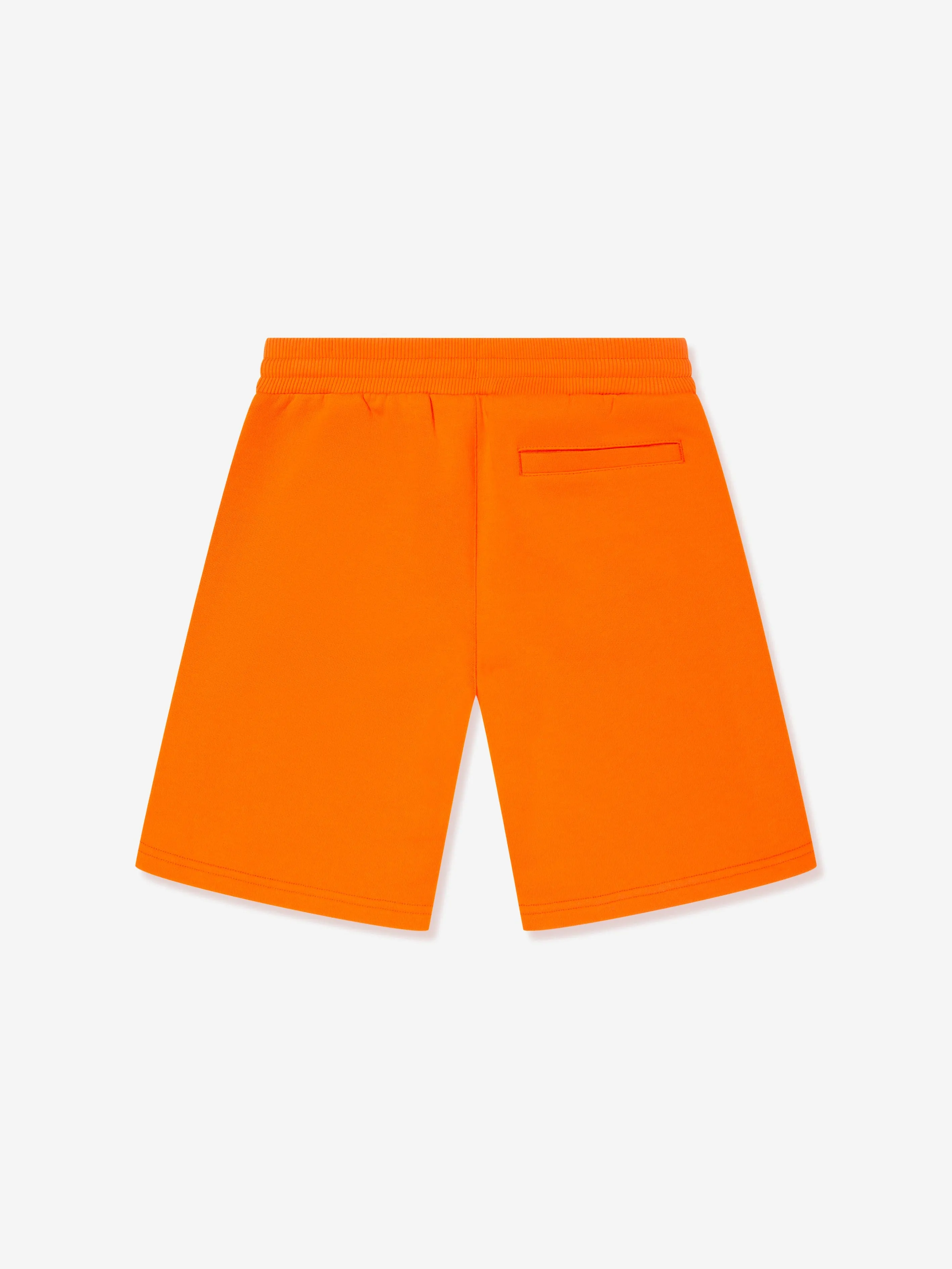 Dolce & Gabbana Boys Logo Band Bermuda Shorts in Orange