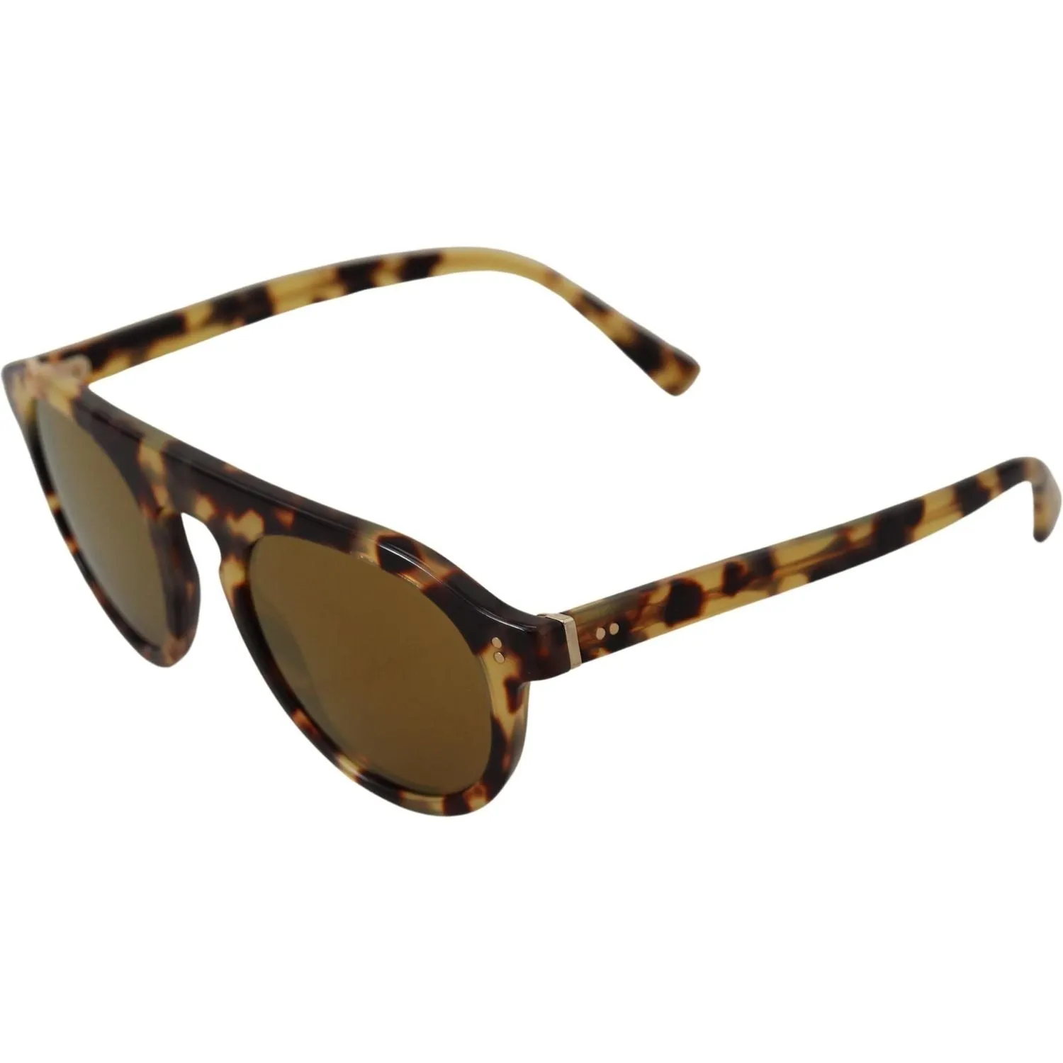 Dolce & Gabbana Chic Tortoiseshell Acetate Sunglasses