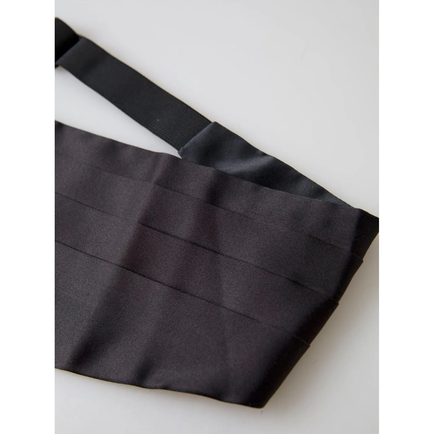 Dolce & Gabbana Elegant Black Silk Cummerbund