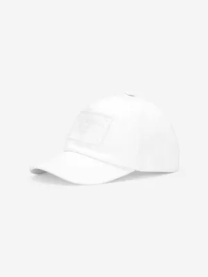 Dolce & Gabbana Girls Logo Cap in White