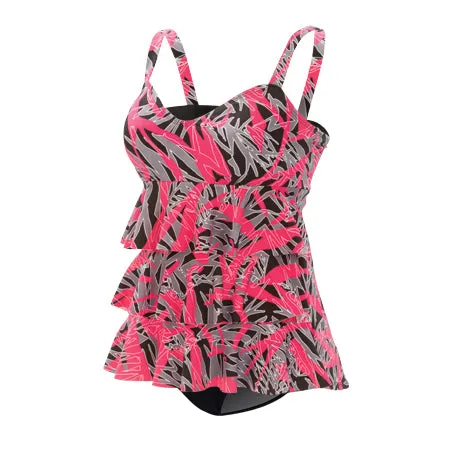 DOLFIN Aquashape Ruffle Tier One Piece