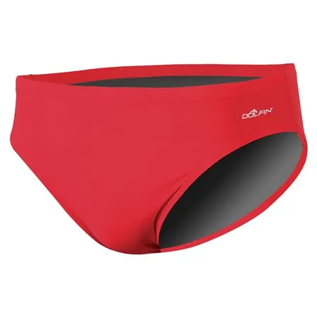 DOLFIN Men's Poly Team Solid Chloroban Solid Racer