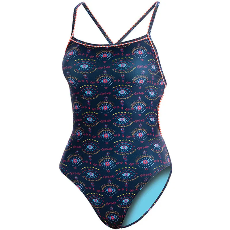 Dolfin Uglies - Revibe Eye Spy Tie Back One Piece Swimsuit