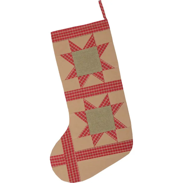 Dolly Star Tan Patch Stocking