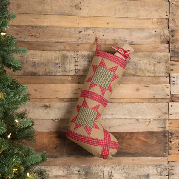 Dolly Star Tan Patch Stocking