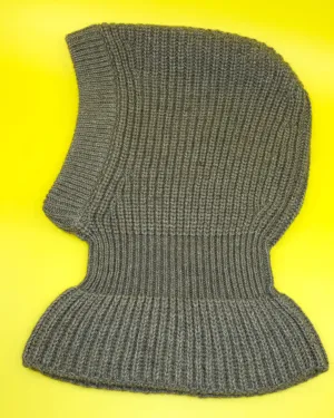 Donkey Grey Alpaca Blend Hood