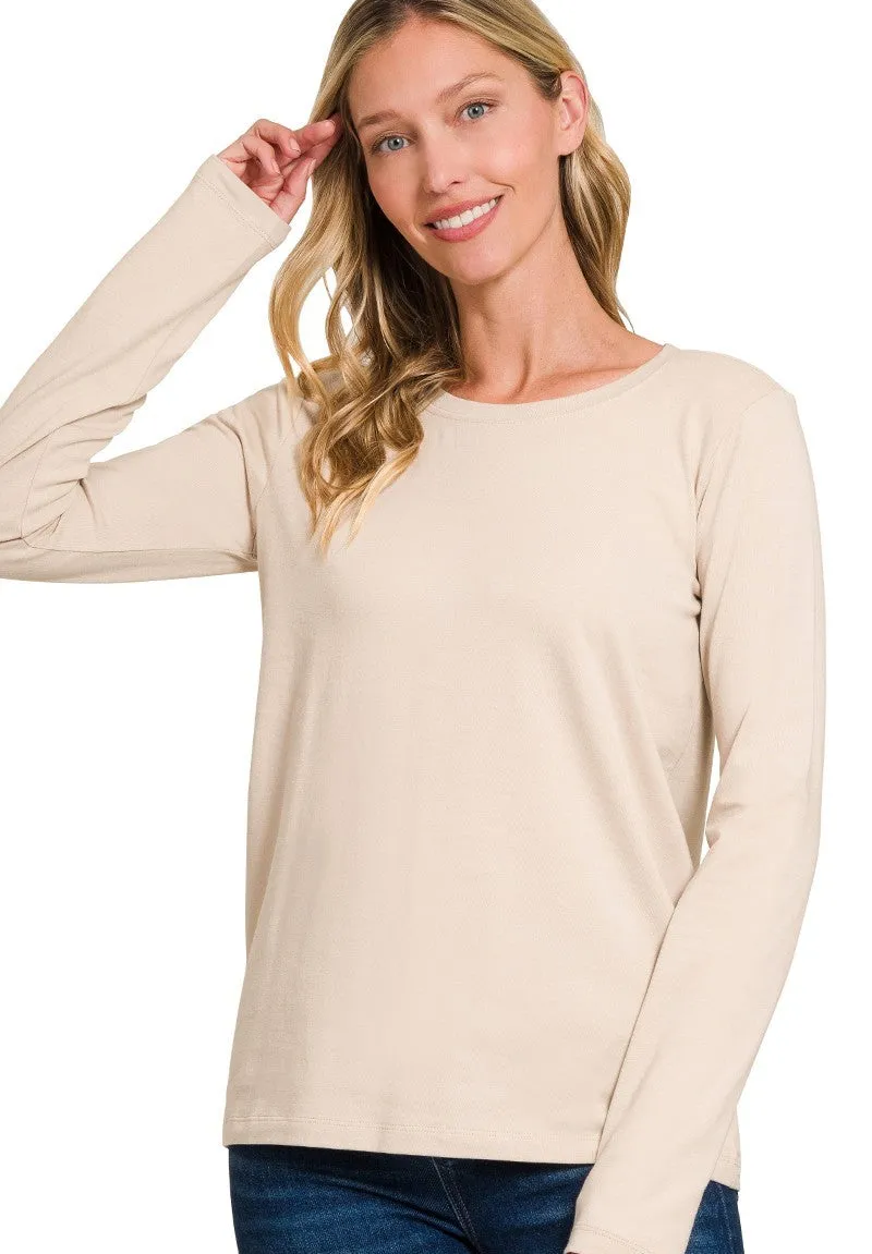 DOORBUSTER Crew Neck Long Sleeve- 3 Colors!