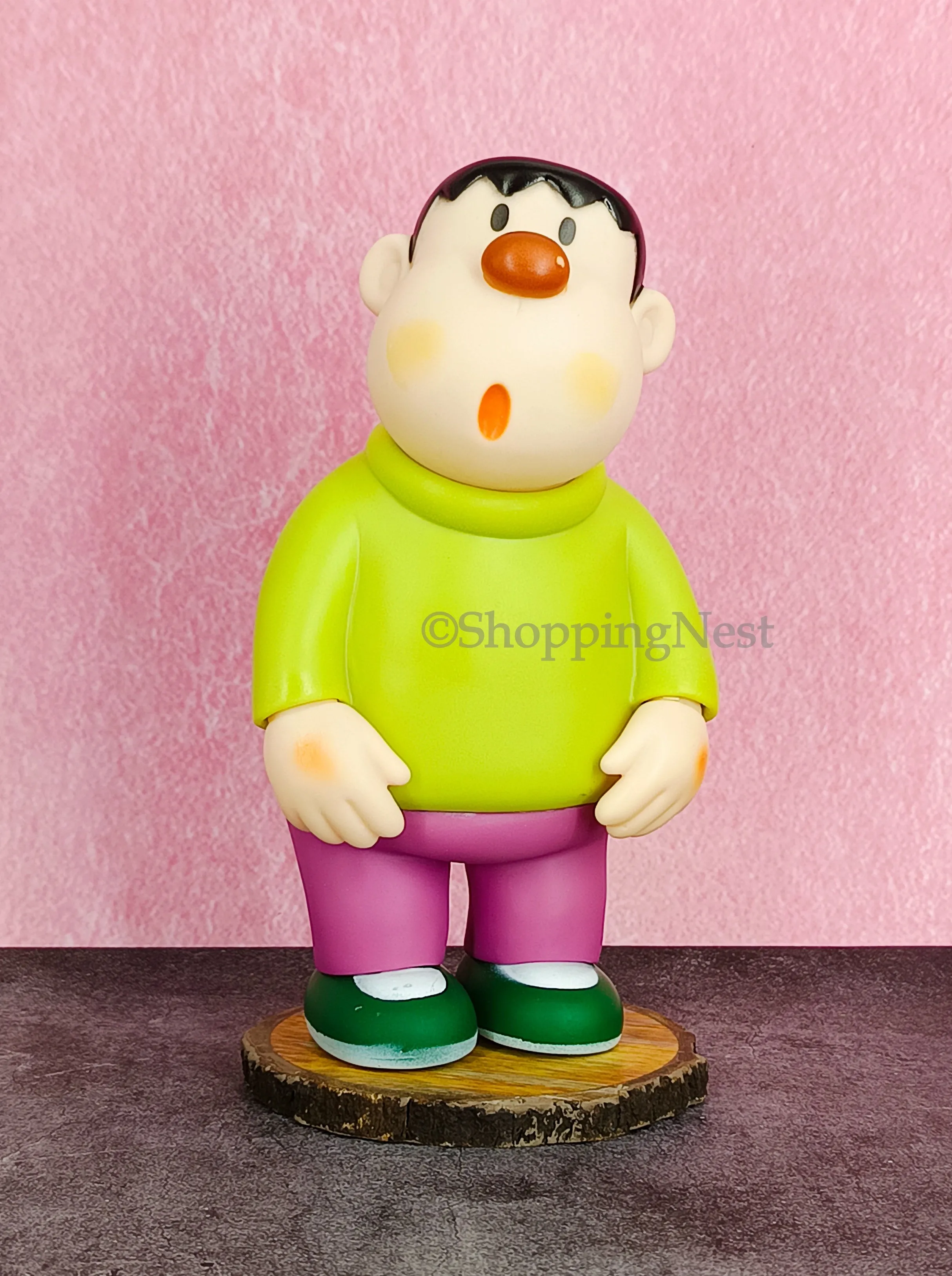 Doraemon Fat Tiger Ji'an doll model, with the warm memories of Fatty Blue | 23 CMS |