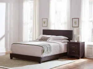 Dorian 5-piece Full Bedroom Set Brown and Dark Cocoa