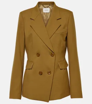 Dorothee Schumacher double-breasted jacket, green