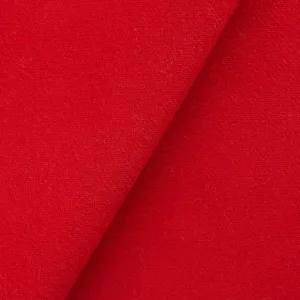 Dorr Mill ~ #5220 Christmas Red NE Solid Wool Fabric