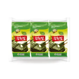 Dosirak Olive Oil Green Tea Seasoned Seaweed 3pcs/pack