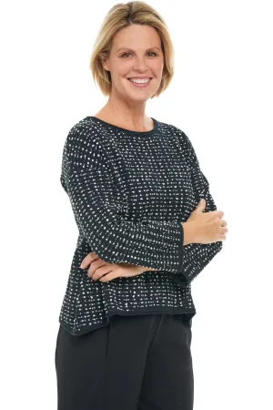 Dot Dash Swing Sweater