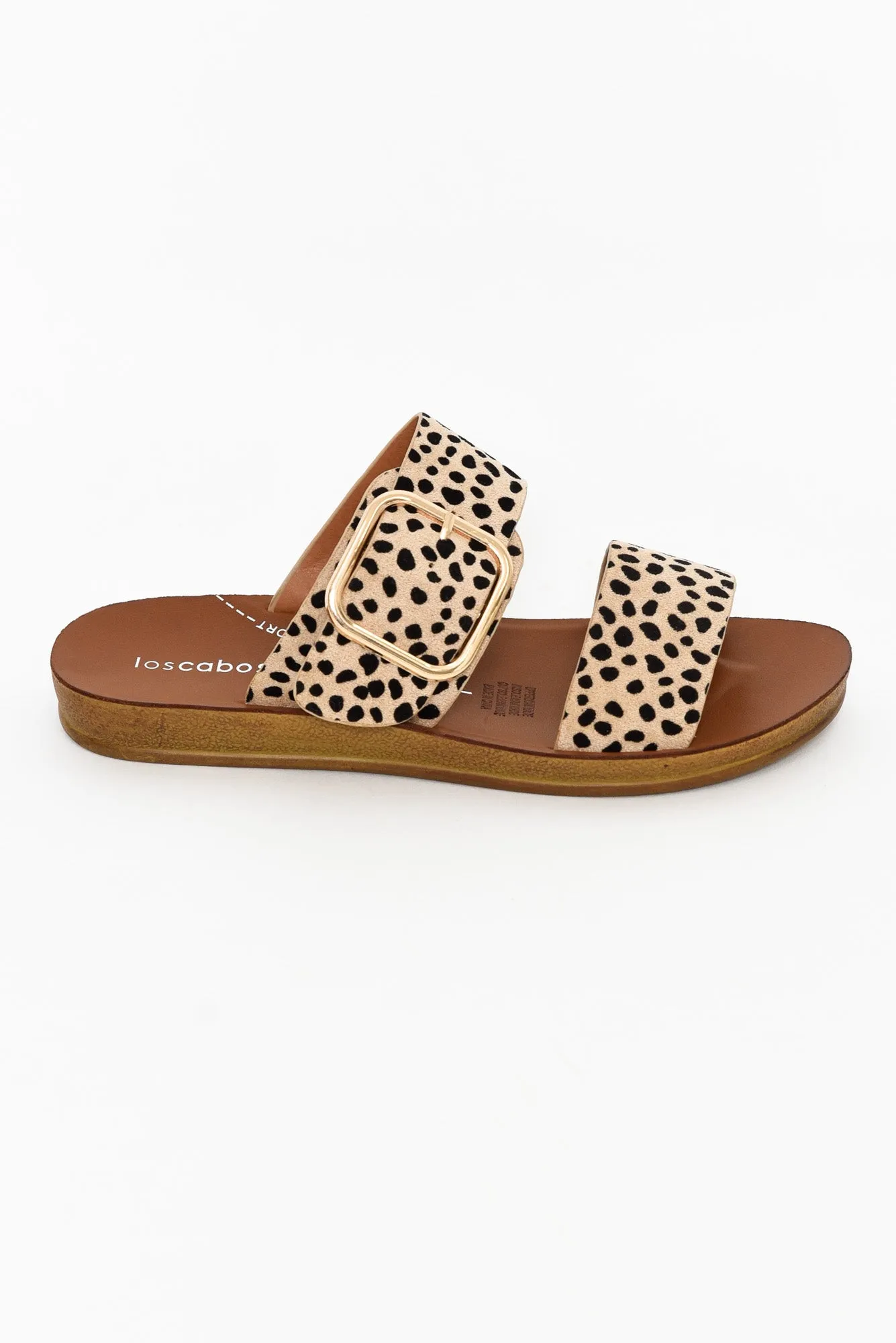 Doti Cheetah Buckle Slide