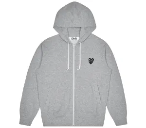 Double Black Emblem Hoodie Men