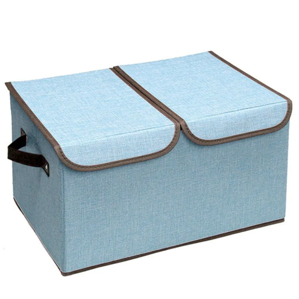 Double Cover Large Clothes Storage Box (16.5'' x 11.8'' x 9.8'')