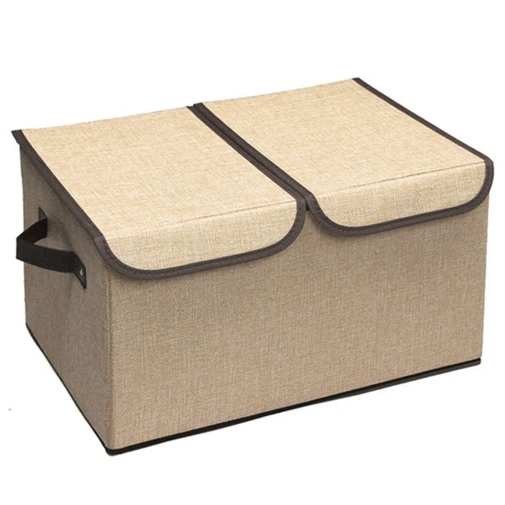 Double Cover Large Clothes Storage Box (16.5'' x 11.8'' x 9.8'')