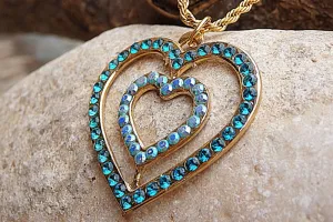 Double Heart Pendant