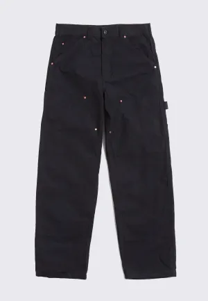 Double Knee Pant - Black Ripstop