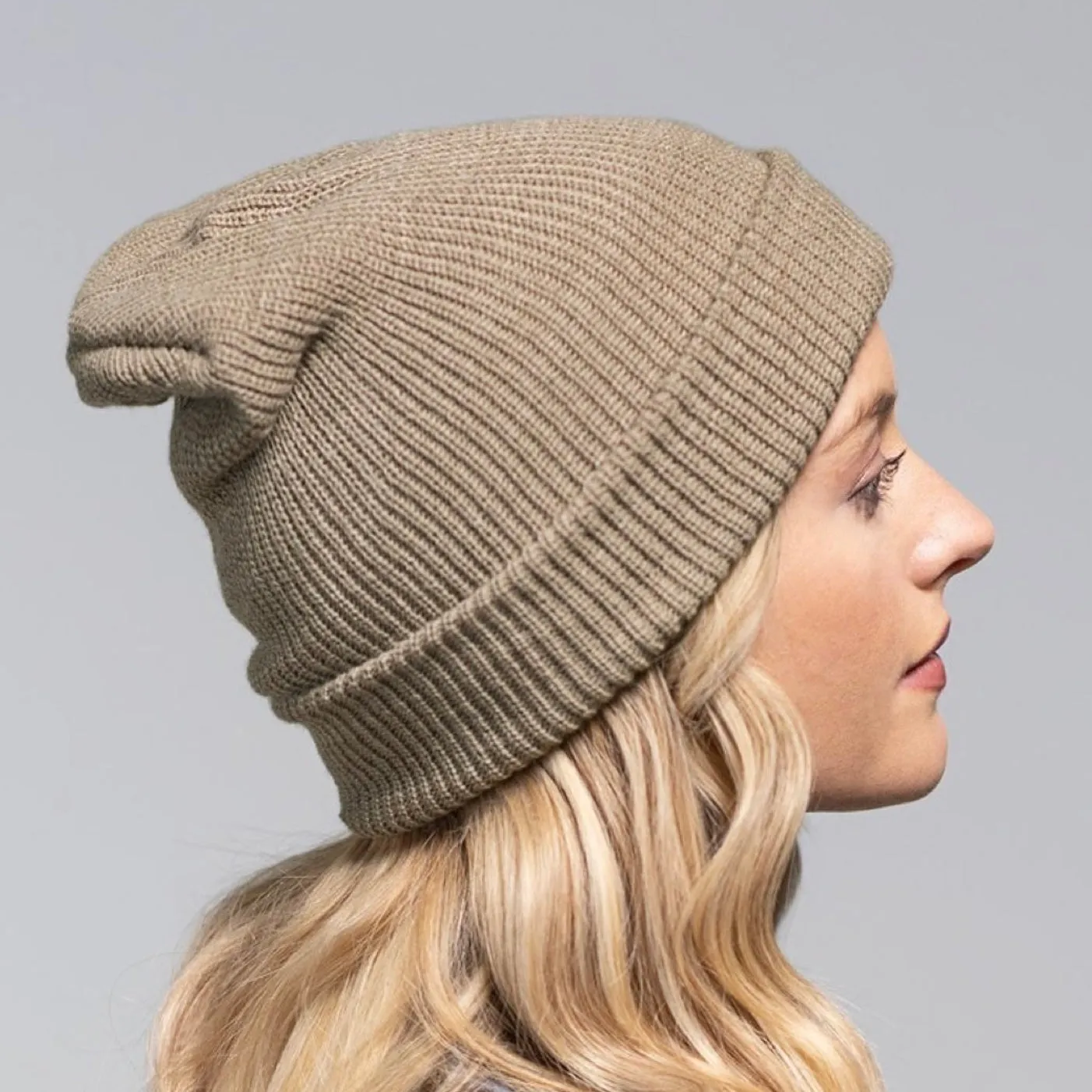 Double Layer Slouchy Beanie