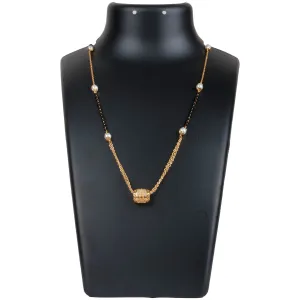 Double Layered Brass Mangalsutra for Traditional Charm