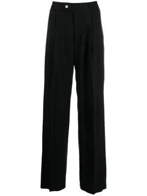 Double Pleat Drapy Trousers