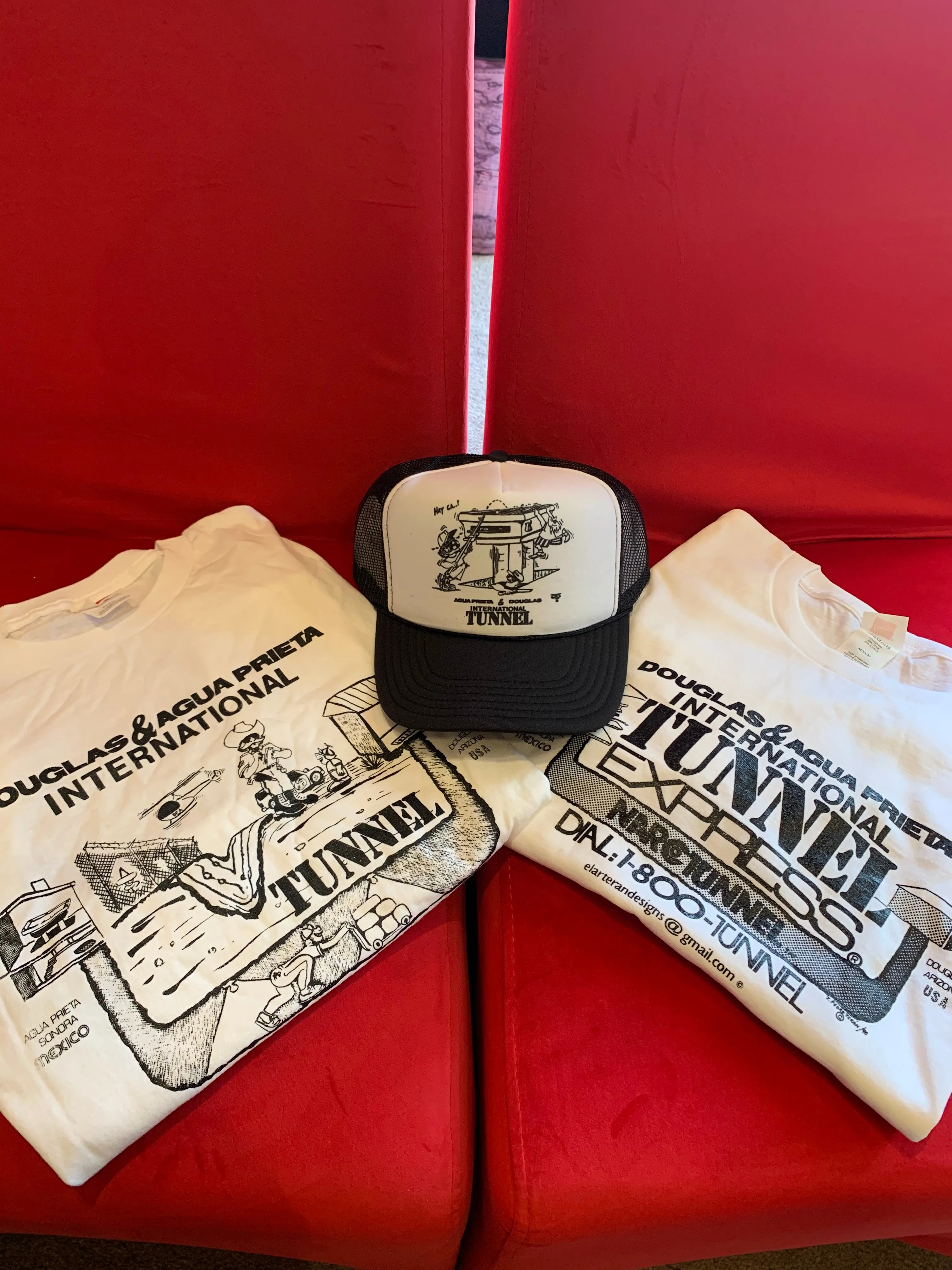 Douglas-Agua Prieta 1990 Drug Tunnel T-Shirt